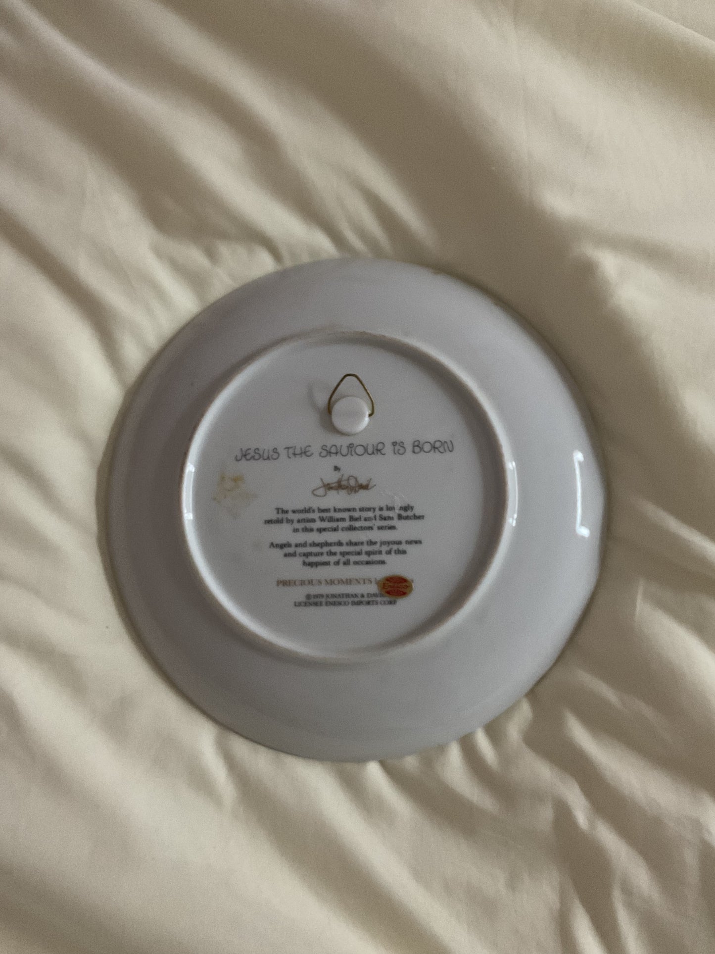 🕊️Preloved Precious Moments Collector Plate 🕊️