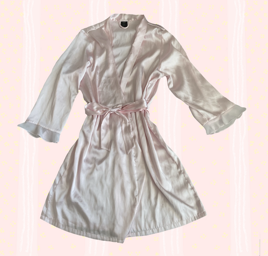 💗 Preloved Apt. 9 Blush Satin Robe 💗