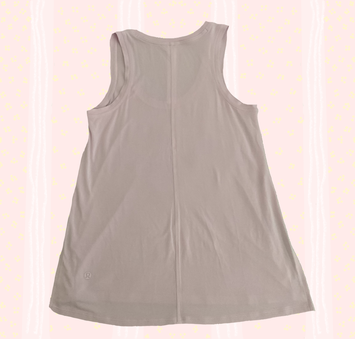 🌸Preloved Lululemon pink organza tank🌸