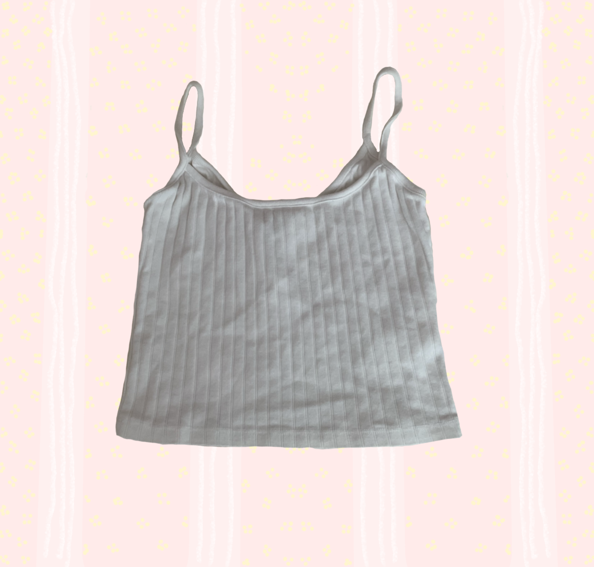 Preloved Brandy Melville white cami🪽