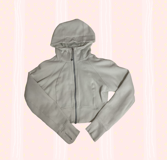 Preloved Lululemon scuba in bone🪽