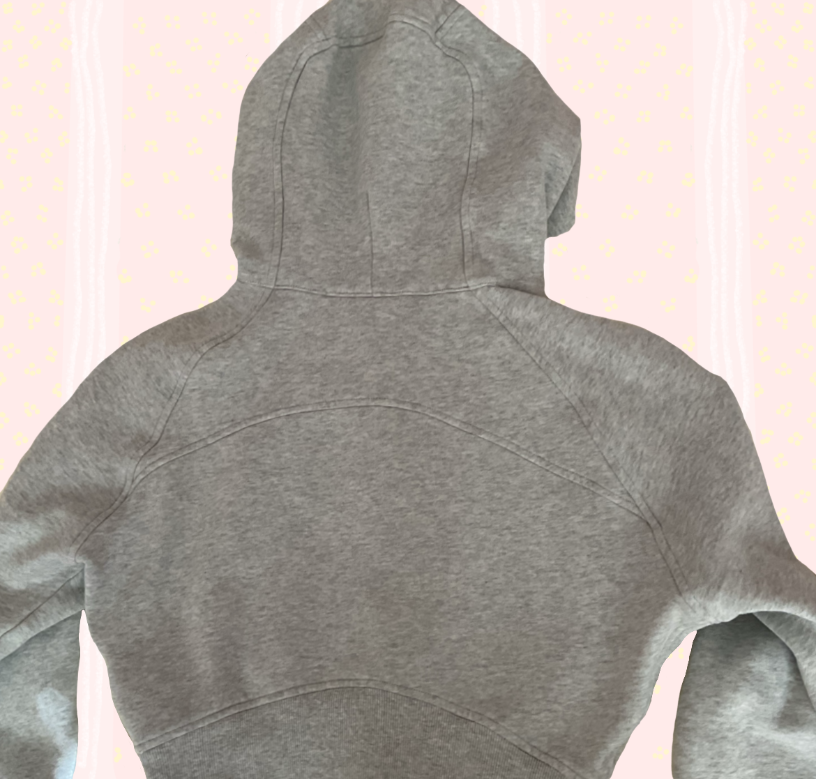 🩶Preloved Lululemon Grey Scuba🩶