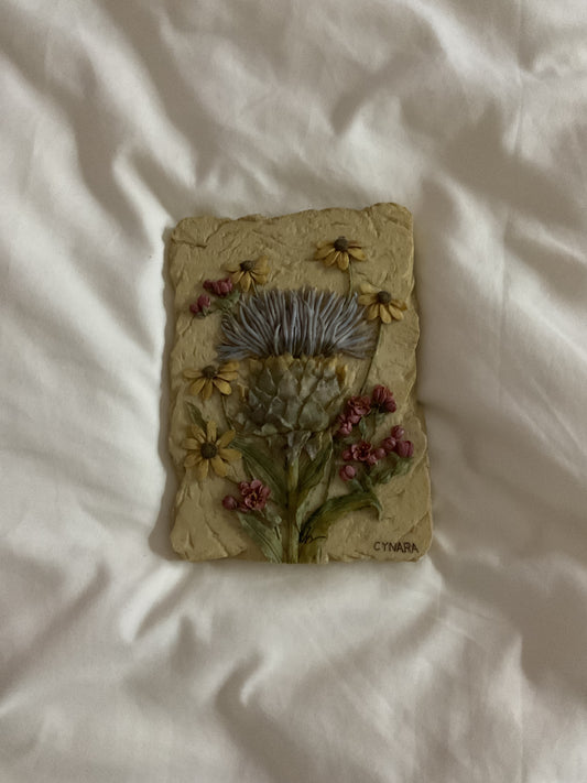 Preloved cute flower wall decor small